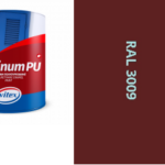 VITEX PLATINUM  - farba na drevo a kov  MATNÁ RAL 3009 OXODOVANÁ ČERVENÁ 0