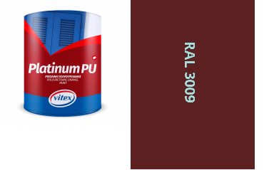 VITEX PLATINUM  - farba na drevo a kov  MATNÁ RAL 3009 OXODOVANÁ ČERVENÁ 0