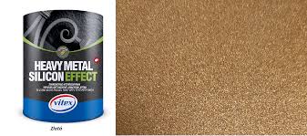 Vitex Heavy Metal Silicon Effect 720 zlatá 375ml