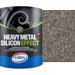 Vitex Heavy Metal Silicon Effect  - štrukturálna kováčska farba 700 Graphite 0