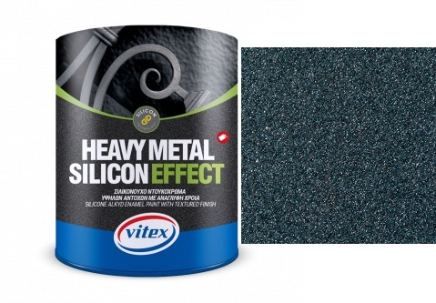 Vitex Heavy Metal Silicon Effect  - štrukturálna kováčska farba  764 Saphire  0
