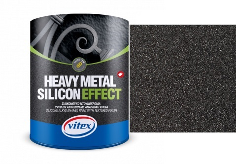 Vitex Heavy Metal Silicon Effect  - štrukturálna kováčska farba  766 Anthracite  0