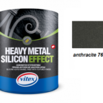 Vitex Heavy Metal Silicon Effect - štrukturálna kováčska farba 766 Anthracite  2