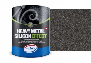 Vitex Heavy Metal Silicon Effect   - štrukturálna kováčska farba 767 Granite  2