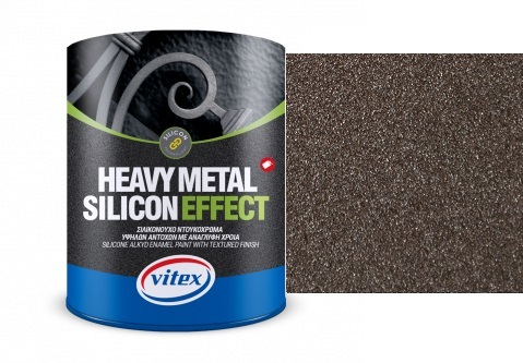 Vitex Heavy Metal Silicon Effect  - štrukturálna kováčska farba  770 Sepia 2