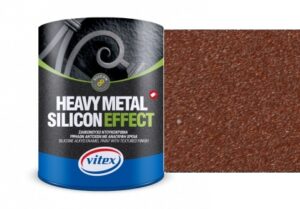 Vitex Heavy Metal Silicon Effect  - štrukturálna kováčska farba  777 Terracotta 2