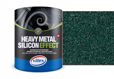 Vitex Heavy Metal Silicon Effect  - štrukturálna kováčska farba  779 Emerald 2