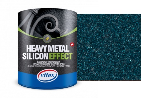Vitex Heavy Metal Silicon Effect  - štrukturálna kováčska farba  780 Aquamarine 0