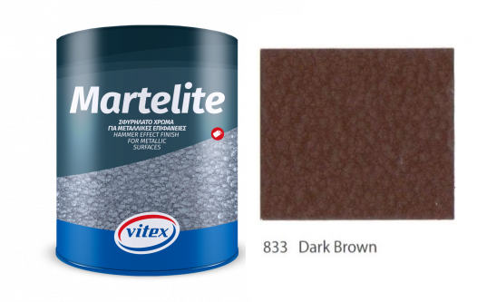 Vitex Martelite  kladivková farba  833 Dark Brown  0