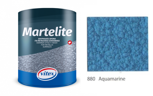 Vitex Martelite  kladivková farba 880 Aquamarine 2